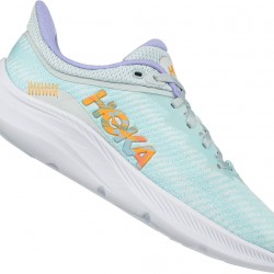 Hoka Solimar Road Running Shoes Ice Flow/Amber Yellow Women