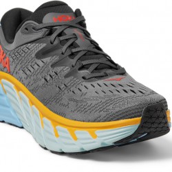 Hoka Gaviota 4 Road Running Shoes Castlerock/Anthracite Men