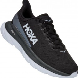 Hoka Mach 4 Road Running Shoes Black/Dark Shadow Women