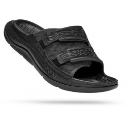 Hoka ORA Luxe Sandals Black/Black Men