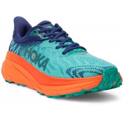 Hoka Challenger 7 Trail Running Shoes Ceramic/Vibrant Orange Women