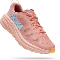 Hoka Rincon 3 Road Running Shoes Shell Coral/Peach Parfait Women