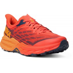 Hoka Speedgoat 5 Trail Running Shoes Fiesta/Radiant Yellow Men