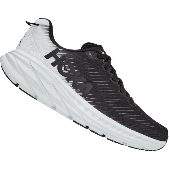 Hoka Rincon 3 Road Running Shoes Black/White Women Hoka Rincon 3 Road Running Shoes Black/White Women