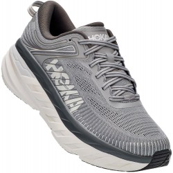 Hoka Bondi 7 Road Running Shoes Wild Dove/Dark Shadow Men