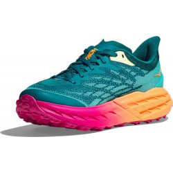 Hoka Speedgoat 5 Trail Running Shoes Deep Lake/Ceramic Women