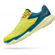 Hoka Zinal Trail Running Shoes Evening Primrose/Blue Coral Men