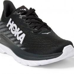 Hoka Mach 5 Road Running Shoes Black/Castlerock Women