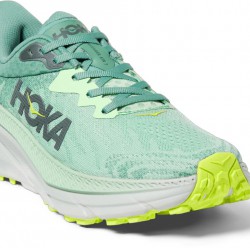 Hoka Challenger 7 Trail Running Shoes Mist Green/Trellis Women