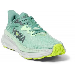 Hoka Challenger 7 Trail Running Shoes Mist Green/Trellis Women