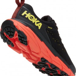 Hoka Challenger ATR 6 GTX Trail Running Shoes Black/Green Sheen Men