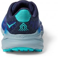 Hoka Challenger 7 Trail Running Shoes Bellwether Blue/Stone Blue Women