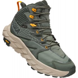 Hoka Anacapa Mid GTX Hiking Boots Thyme/Radiant Yellow Men