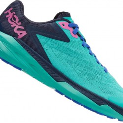 Hoka Zinal Trail Running Shoes Atlantis/Outer Space Women