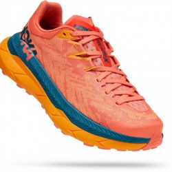 Hoka Tecton X Trail Running Shoes Camellia/Blue Coral Women