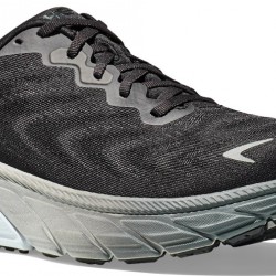 Hoka Arahi 6 Road Running Shoes Black/White Men