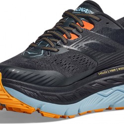 Hoka Stinson ATR 6 Trail Running Shoes Blue Graphite/Summer Song Men