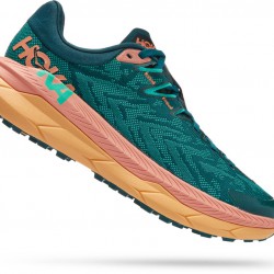 Hoka Tecton X Trail Running Shoes Deep Teal/Water Garden Women