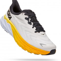 Hoka Arahi 6 Road Running Shoes Nimbus Cloud/Blanc De Blanc Men