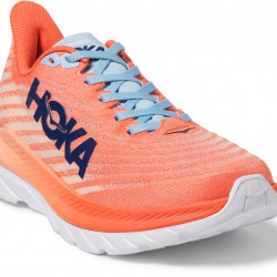 Hoka Mach 5 Road Running Shoes Camellia/Peach Parfait Women