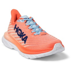 Hoka Mach 5 Road Running Shoes Camellia/Peach Parfait Women