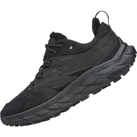 Hoka Anacapa Low GTX Hiking Shoes Black/Black Men