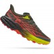 Hoka Speedgoat 5 Trail Running Shoes Thyme/Fiesta Men