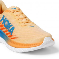 Hoka Mach 5 Road Running Shoes Impala/Vibrant Orange Men