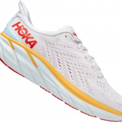 Hoka Clifton 8 Road Running Shoes Nimbus Cloud/Blanc De Blanc Men