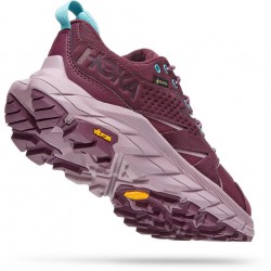 Hoka Anacapa Low GTX Hiking Shoes Grape Wine/Elderberry Women