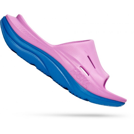 Hoka ORA Recovery 3 Slides Cyclamen/Coastal Sky Men