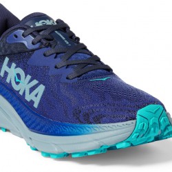 Hoka Challenger 7 Trail Running Shoes Bellwether Blue/Stone Blue Women