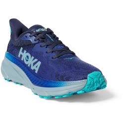 Hoka Challenger 7 Trail Running Shoes Bellwether Blue/Stone Blue Women