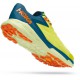 Hoka Zinal Trail Running Shoes Evening Primrose/Blue Coral Men