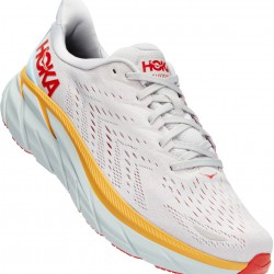 Hoka Clifton 8 Road Running Shoes Nimbus Cloud/Blanc De Blanc Men