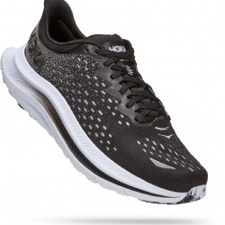 Hoka Kawana Road Running Shoes Black/White Men