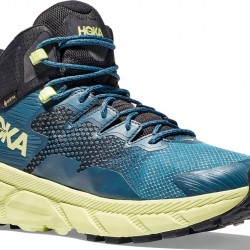 Hoka Trail Code GTX Hiking Boots Blue Graphite/Blue Coral Men