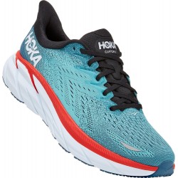 Hoka Clifton 8 Road Running Shoes Real Teal/Aquarelle Men