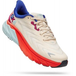 Hoka Arahi 6 Road Running Shoes Short Bread/Fiesta Men