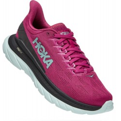 Hoka Mach 4 Road Running Shoes Festival Fuchsia/Black Women