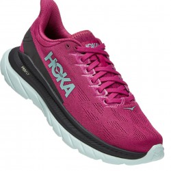 Hoka Mach 4 Road Running Shoes Festival Fuchsia/Black Women