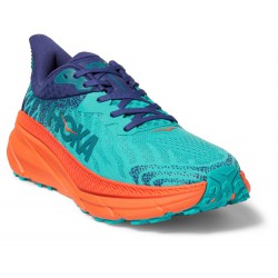 Hoka Challenger 7 Trail Running Shoes Ceramic/Vibrant Orange Men