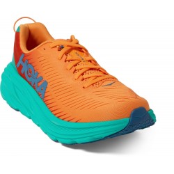 Hoka Rincon 3 Road Running Shoes Blazing Orange/Fiesta Men