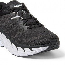 Hoka Gaviota 4 Road Running Shoes Black/White Men