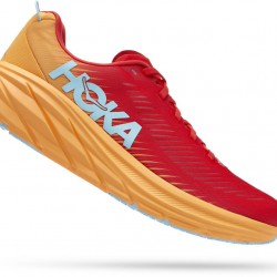 Hoka Rincon 3 Road Running Shoes Fiesta/Amber Yellow Men