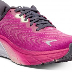 Hoka Arahi 6 Road Running Shoes Festival Fuchsia/Ibis Rose Women