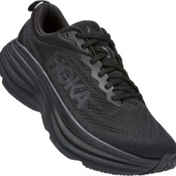 Hoka Bondi 8 Road Running Shoes Black/Black Men