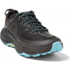 Hoka Speedgoat 4 GTX Trail Running Shoes Antartica/Dark Gull Grey Women