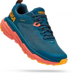 Hoka Challenger ATR 6 GTX Trail Running Shoes Blue Coral/Camellia Women