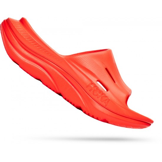 Hoka ORA Recovery 3 Slides Vibrant Orange/Vibrant Orange Men Hoka ORA Recovery 3 Slides Vibrant Orange/Vibrant Orange Men
